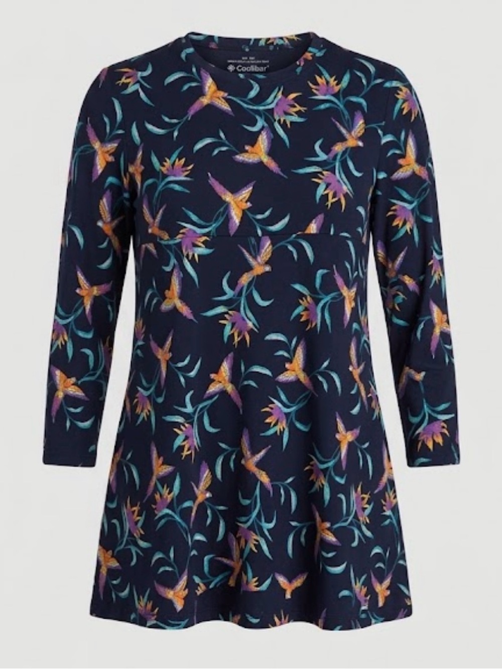 Coolibar Youth L Lincoln Road High Low Dress UPF 50+